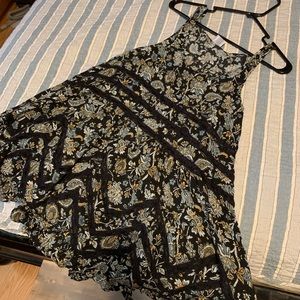 Free People Voile and Lace Trapeze Slip